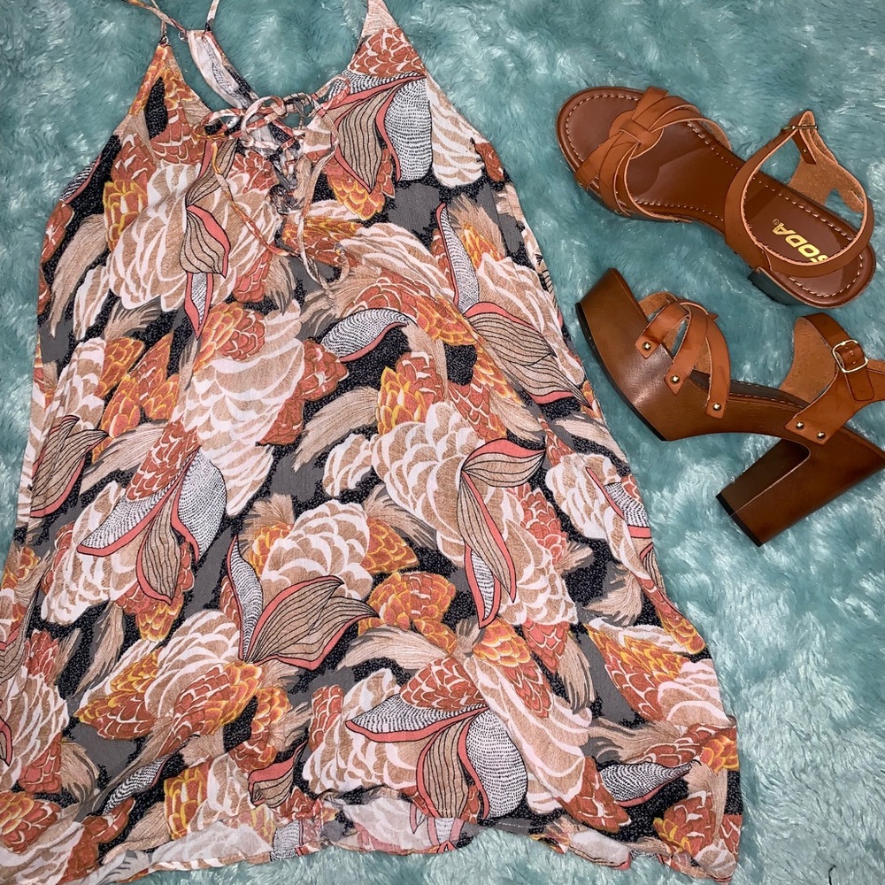 Printed dress